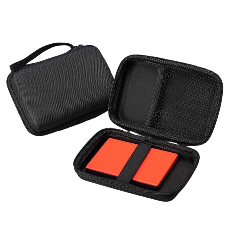 Handheld Game Console EVA Bag Scratchproof Storage Box for R35S/R36S Protector Case with Mesh Pocket Travel Carry Pouch