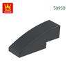 142Pcs/lot 50950 3x1 Curved Constructing Blocks MOC Classic Accessories Compatible Featuring Bricks Children Playthings Gift Box