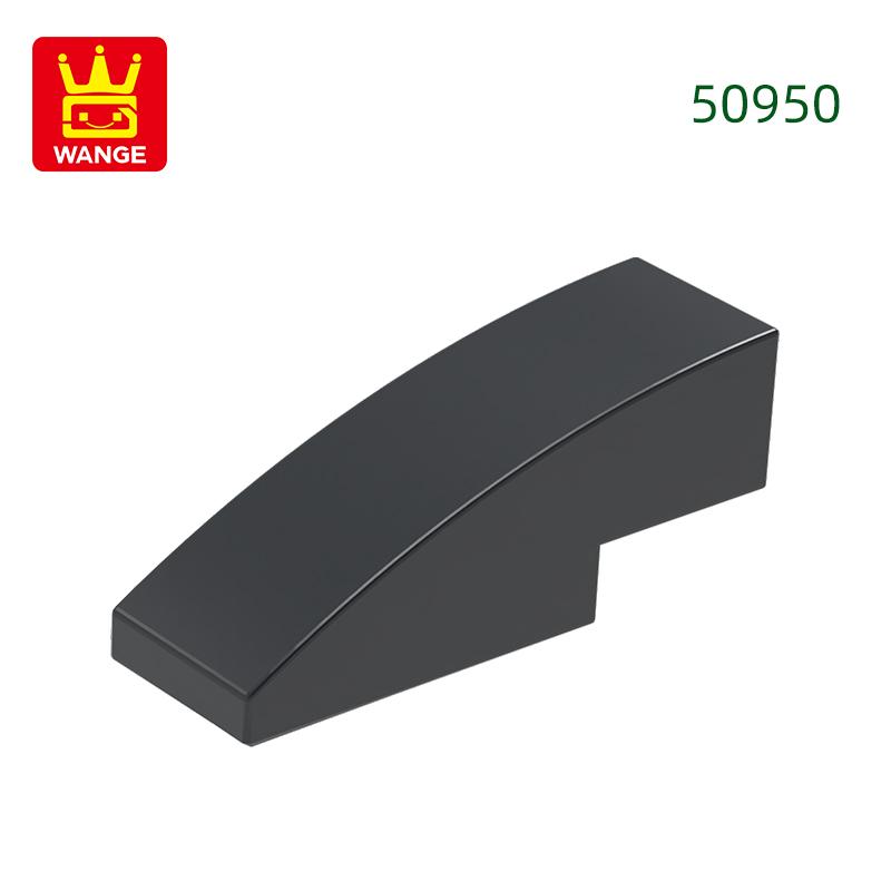 142Pcs/lot 50950 3x1 Curved Constructing Blocks MOC Classic Accessories Compatible Featuring Bricks Children Playthings Gift Box