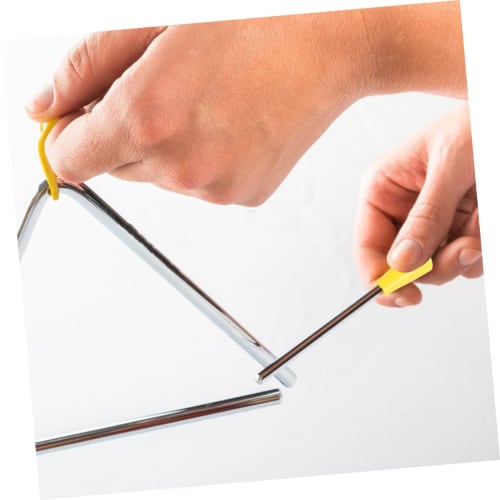 QUMIIRITY 8-Piece Triangular Iron Mallets for Percussion Instruments