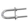 U-bolt Metal U-bolt Yacht Boat Hardware Rope Rigging Bow Stern Eye Screw with Nut Screw Pads