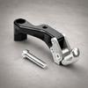 Curved Motorcycle Carry Hook for Shopping and Personal Bags, Accessory Mount Design with Included Mounting Screw Pack