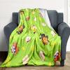 Rugrats Flannel Blanket, High quality Comfortable for All Seasons, Home Decor, Warmth and Comfort