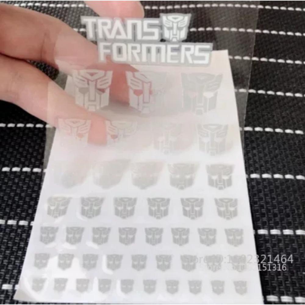 Decepticons Autobots G1 Çıkartmaları 45+ Sembol Çıkartma Özel Kendin Yap Sahne Aksesuarları Dekorasyon Araba Çıkartması