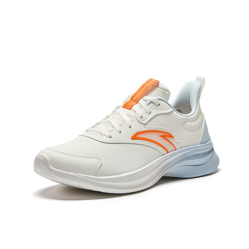 Anta Hydrogen Running Series Gz Comfortable Simple Non-Slip Wear-Resistant Low-Top Running Shoes Men Sneakers White Blue Orange 912515520-7