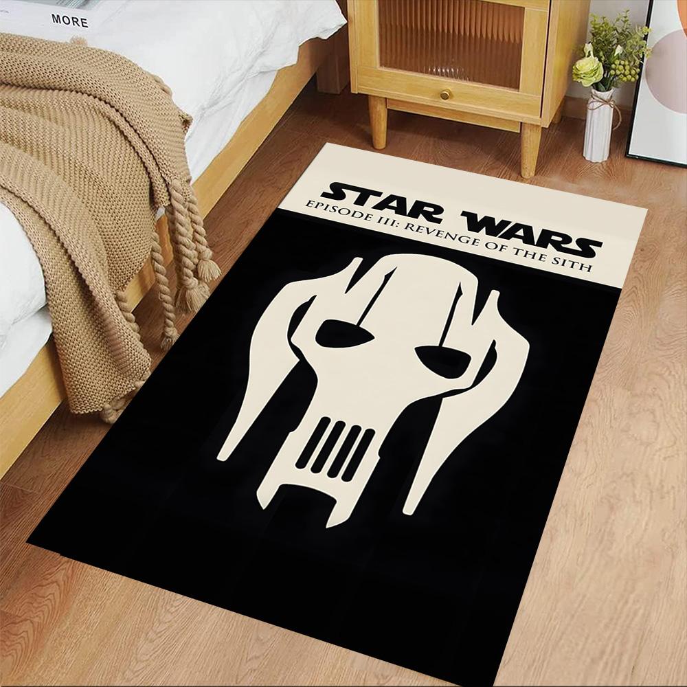 Star Wars Area Rug Design for Foyer Game Room Outdoor Entryway Antislip Carpet Anime Office Decor Perfect Birthday Christmas Gift Idea
