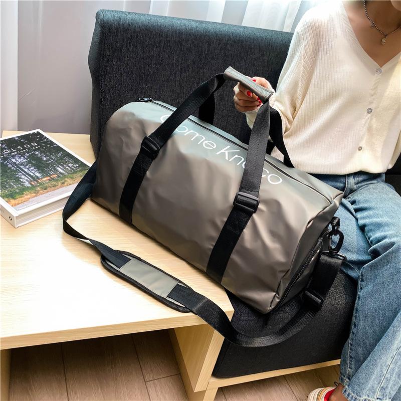 Casual fitness travel bag New versatile independent shoe compartment Dry and wet separation One shoulder crossbody handbag