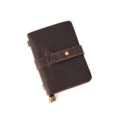 ROTERDON System Genuine Leather Passport Leather Memo PVC Bag 6 3 Sizes To Choose Passport Clasp Type Organizer, Notebook, Journal, Diary, Handmade,