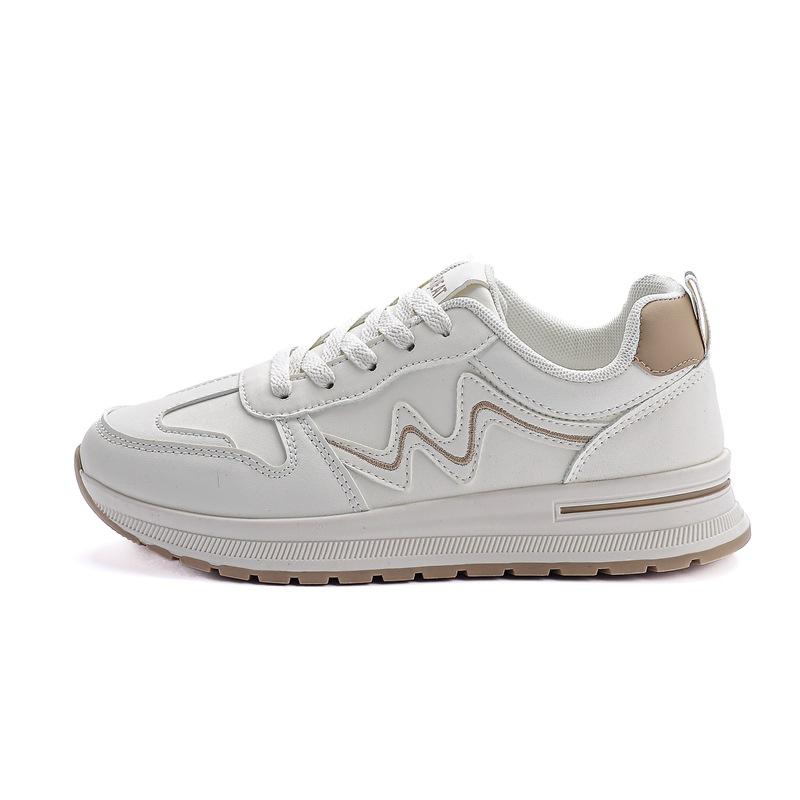 2025 spring and autumn new sports platform casual shoes women's soft sole lightweight fashion non-slip travel shoes comfortable mother shoes