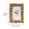 Wedding Photo Frame Rectangular Design for Thanksgiving Table Accessory