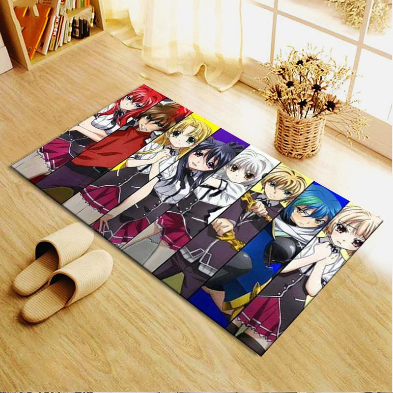 High School DxD Carpet Rug for Living Room Bedroom Home Sofa Decoration,Kids Play Non-slip Floor Mat