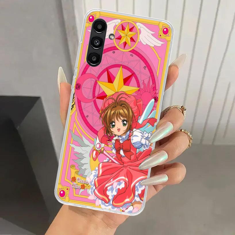 CardCaptor Sakura Anime Phone Case for Samsung Galaxy A16 A26 A36 A56 A15 A25 A35 A55 A14 A24 A34 A54 A13 A23 A33 A53 A05S A04S