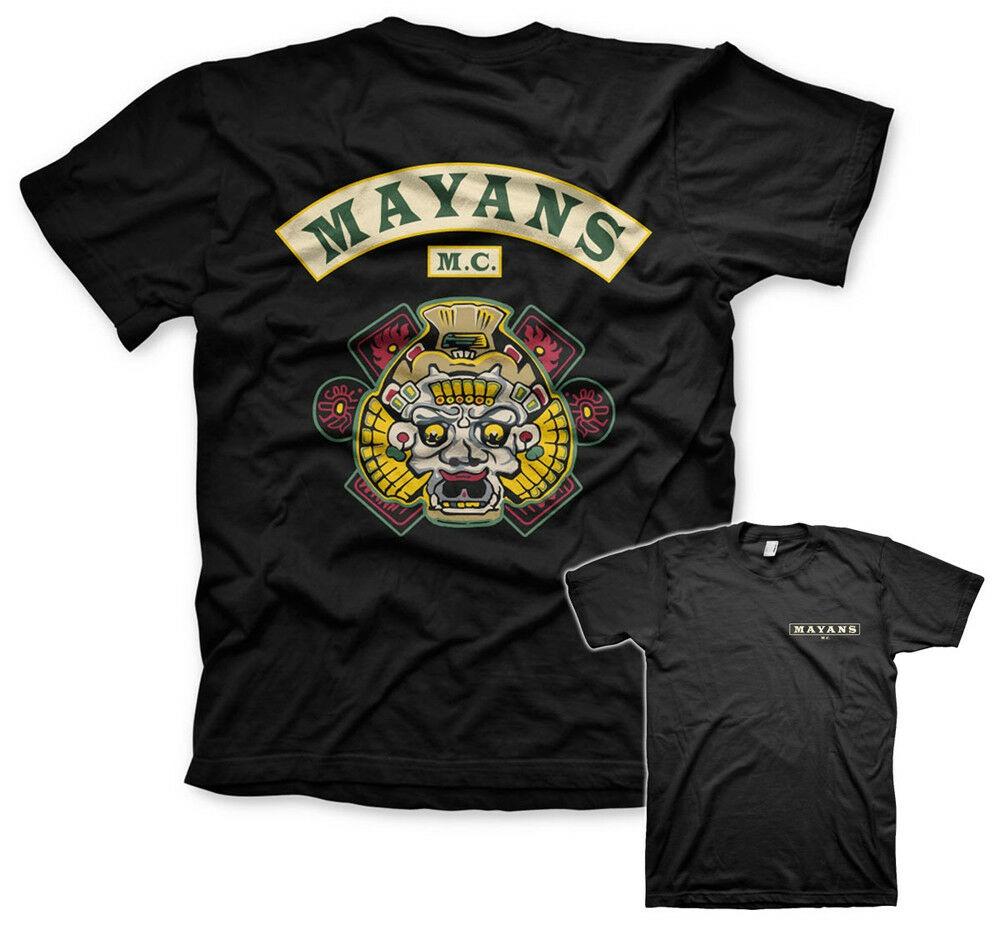 

Mayans M C Backpatch Sons Of Anarchy Black Unisex T-Shirt
