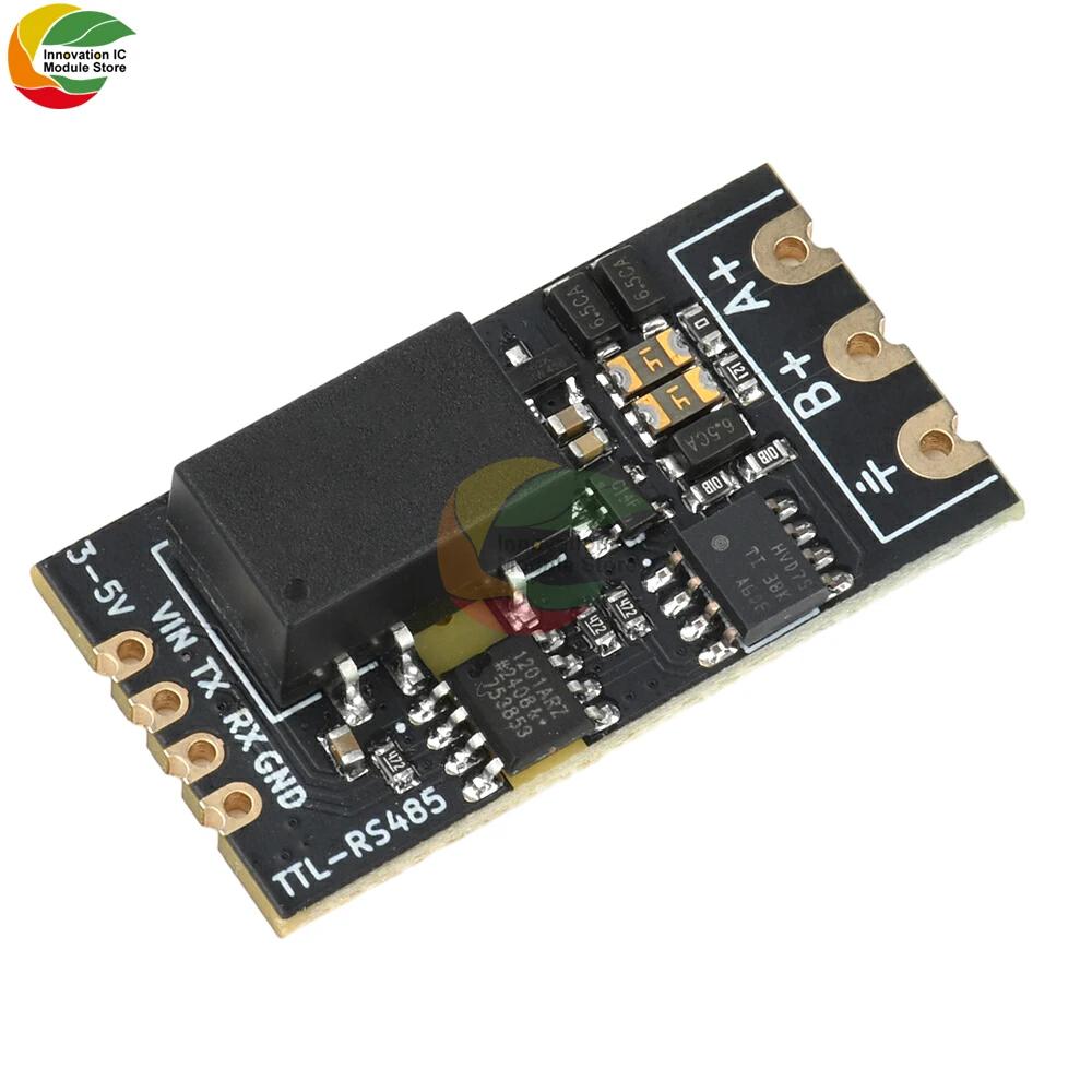 DC3.3V-5V Isolated TTL To RS485 Level Module Serial Port Auto Commutation Multi Protection 2Mbps High-speed Communication Rate