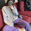 Salt Style Street Sports Suit Women's Spring and Autumn Fashionable Casual Loose Sweatshirt Two-piece Set
