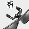Men Photochromic Polarized Lens Flip Up Clip On Sunglasses Women Driving Sun Glasses With Clips
