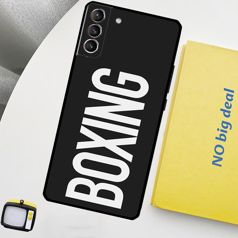 Boxing Art Phone Case For Samsung Galaxy S26 S25 S24 Ultra S20 S21 S22 S23 Plus S10 S24 FE S25 FE Cover