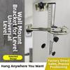 Swivel Holder Wall Mount Level For Woodworking Compact Support Versatile Installation Space Saving Adjustable Wall Mount