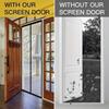 Magnetic Screen Door Curtain Self Closing Anti-mosquito Windproof Mosquito Net Air-Conditioning Partition Curtain