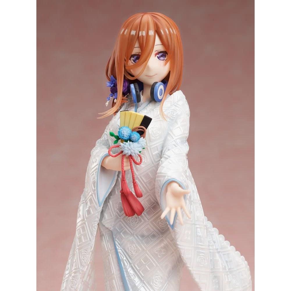 Furyu Miku Nakano Quintessential Quintuplets 1/7 Scale Figure White Kimono