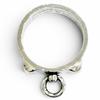 Great HERMES Ring ring corried cyan ring Silver AG925 Women Used