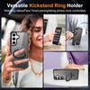 Magnetic for Samsung Galaxy S25/S24 Ultra Plus Case [Compatible With Magnetic] with Stand,Drop Protection] Translucent Back Slim