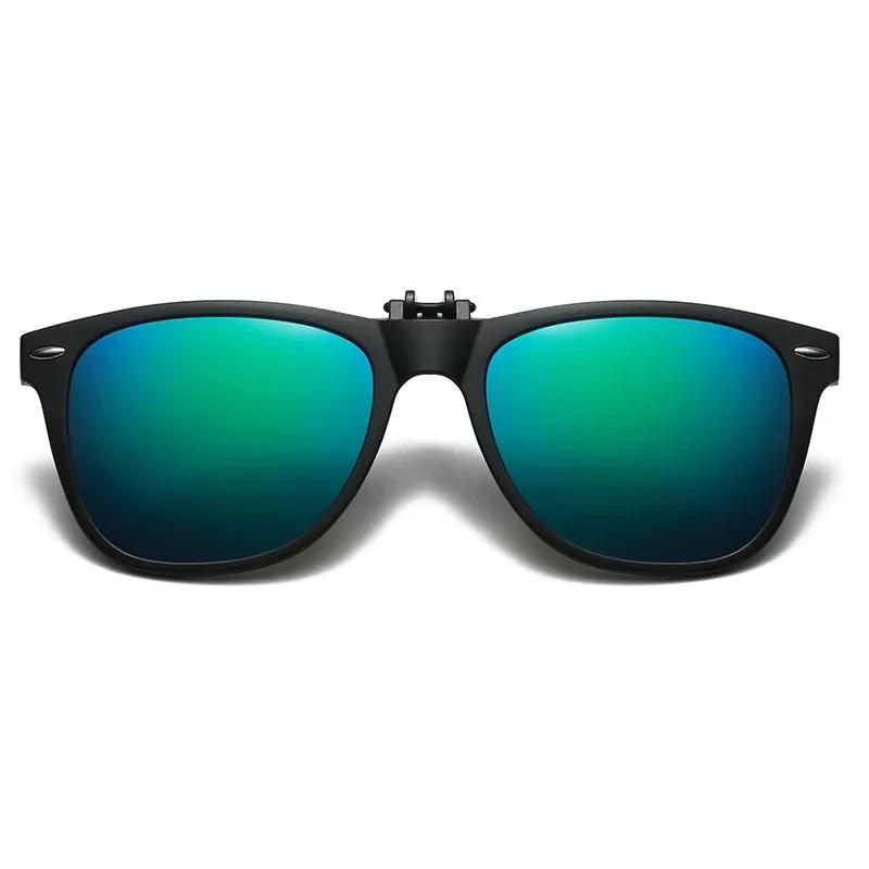 Men Photochromic Polarized Lens Flip Up Clip on Sunglasses Women Driving Sun Glasses with Clips 2024 Trending Product Shades