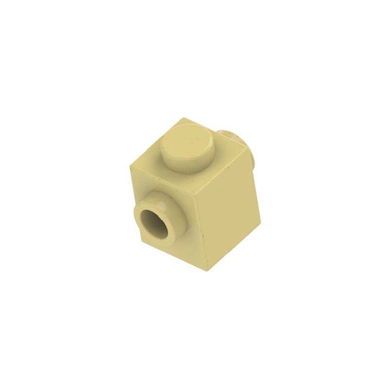 BRICK 1X1 W. 2 KNOBS 50pcs Bricks, Modified Compatible 47095 Self-Locking Bricks Building Blocks Toys Accessories