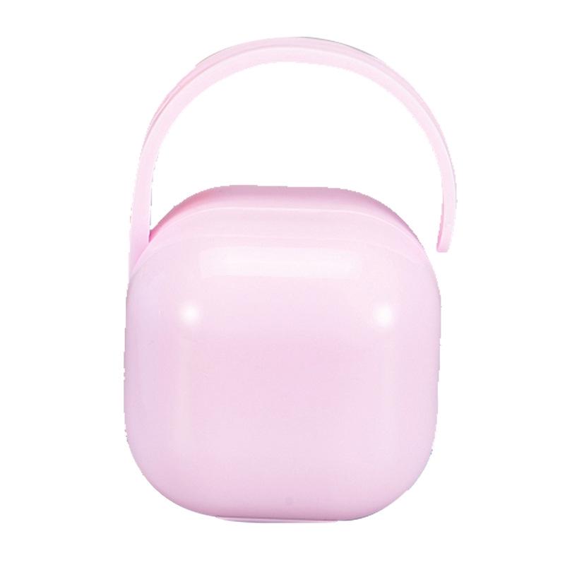 Silicone Cartoon Baby Pacifier with Anti-Drop Chain and Case