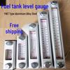 Aluminum Level Gauge: Oil & Water Sight Glass, Observation Scale for Tanks (YWZ80T/100T/125T/150T/200T)