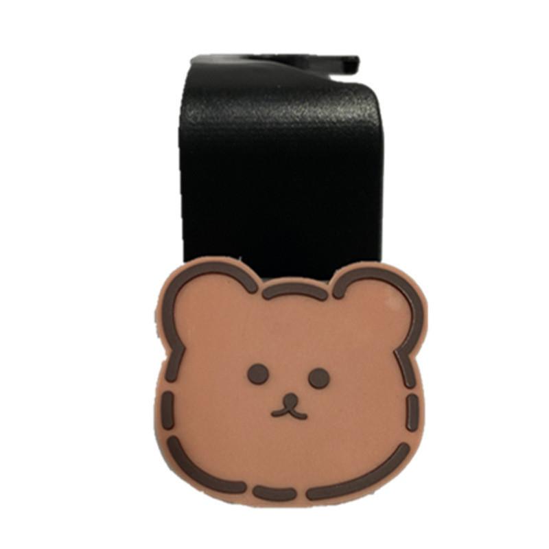 Car Cartoon Cute Seat Back Hooks In Various Colors For Car Interior Decoration