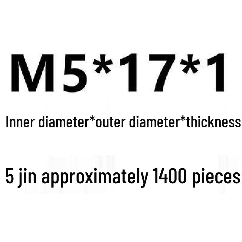 Thickened Large Galvanized Flat Washer Gasket