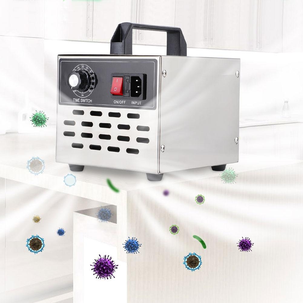 20g Timing Switch Stainless Steel Household Ozone Generator Machine Air Purifier OzonizerAU Plug