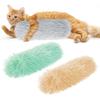 Nydotd 3pcs Cat Toys Cat Pillows, Catnip Toys Interactive Cat Kicker Toy Soft and Durable Plush Fabric Kick Sticks Chasing Chewing Filled Chew for