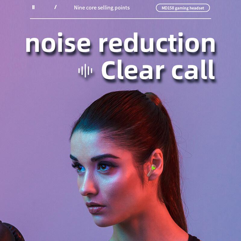 N35 Gaming Headset TWS Wireless Headphones In Ear Bluetooth Earphones Dual Mode Touch Control Stereo Music Earbuds with Mic