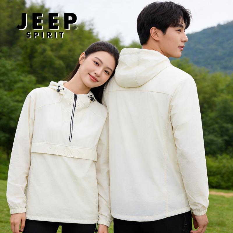 JEEP SPIRIT Unisex Lightweight UV Protection Sun Hoodie
