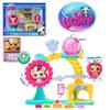 Bandai Littlest Pet Shop Fun Factory Playset 2 Figurines Rose