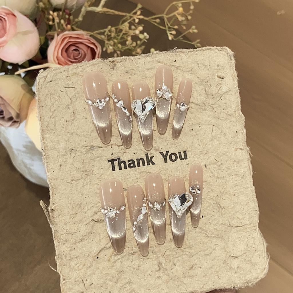 Iceland's Pure Handmade Smile French Cat Eye Pearl Broken Diamond Pile Diamond Iceland Can Be Detached