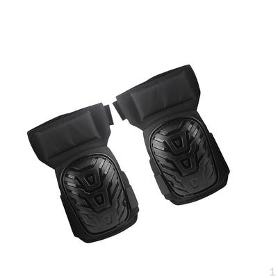 1 Pair Heavy Duty Construction Gel Knee Pad for Tiling Gardening Flooring
