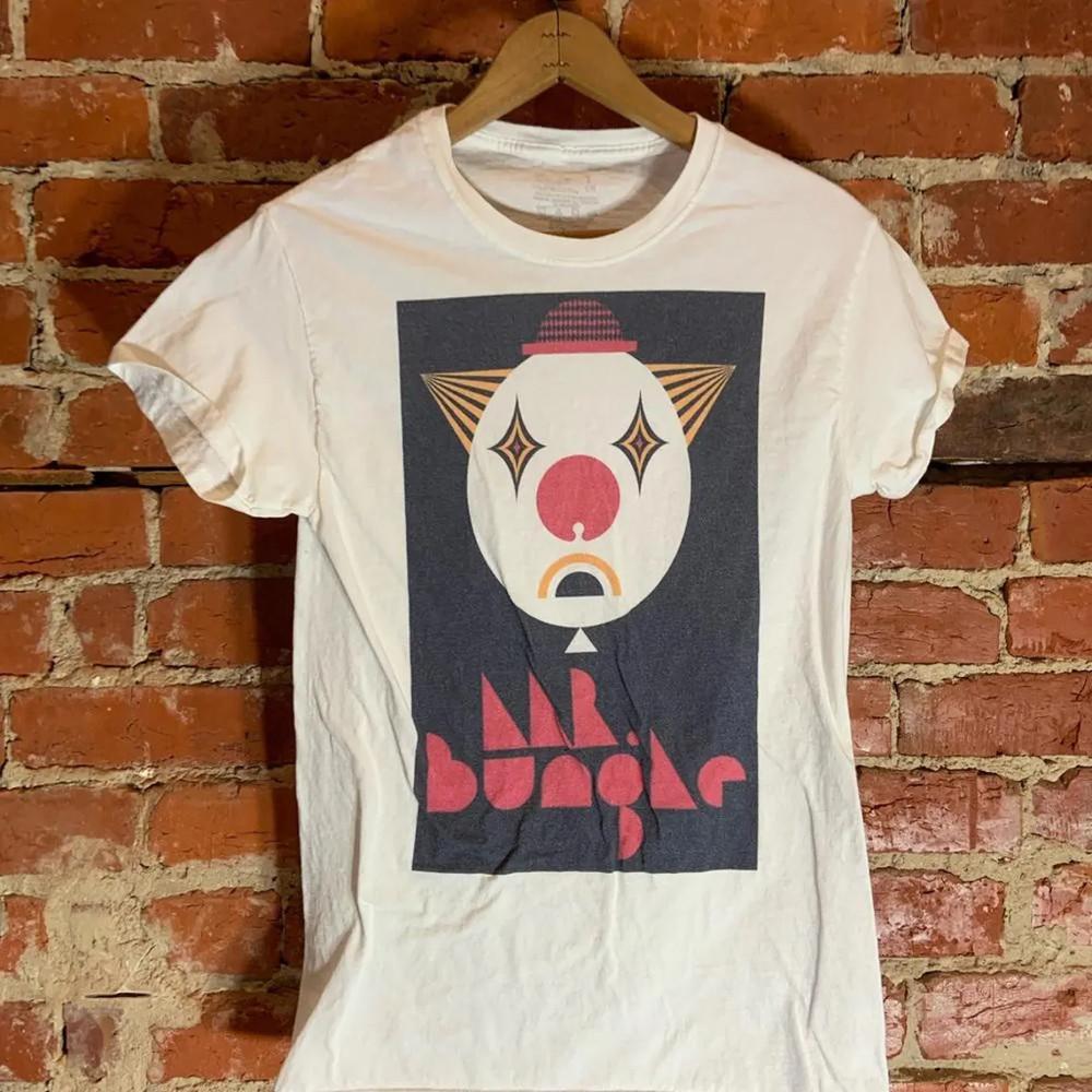 Белая графическая футболка Mr Bungle Классический хлопок Унисекс S-5XL LI1532 Унисекс футболка XL