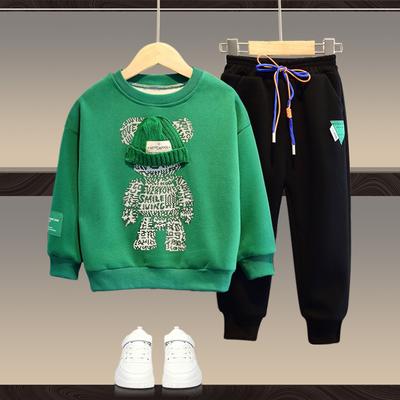 Children's Clothing Spring Clothing Boys and Girls Suits Children's Spring and Autumn Sweatshirt