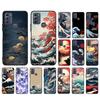 Japanese Mountain Wave Cloud Case For Motorola Edge 50 40 Pro 50 40 30 Ultra Neo Fusion Moto G84 G54 G85 G62 G53 G72