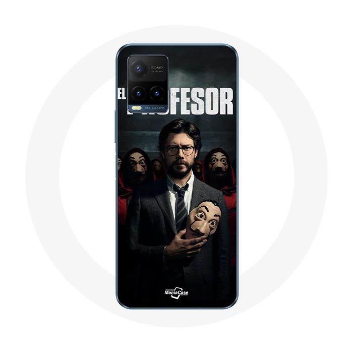 Pouzdro pro Vivo Y21s 2021 / Y21 2021 La Casa De Papel El Profesor