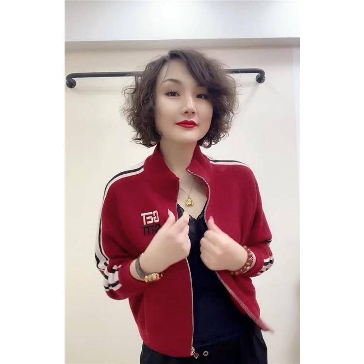 Trendy Short Jacket with Stand Collar for Women In Spring/Autumn Casual Wear