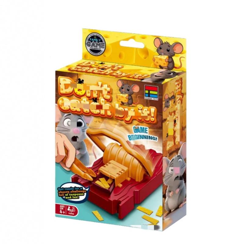 

1 Set Trick Mouse Clip Game Don T Catch By It Cheese Trap Mousetrap Toy For Child Fine Motor Coordination Mouse Trap Board Games one size