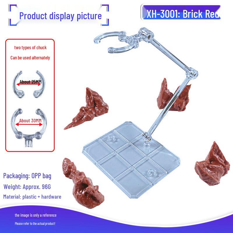 Gundam Model Stone Effect Parts Series: DIY Stand & Scene Effects