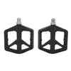 1 Pair Bike Pedal Anti Slip Nylon Fiber Bicycle Platform Flat Pedals for Road Mountain Bike