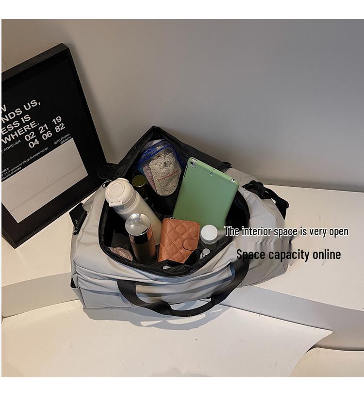 2026 Multi-functional Casual Gym Bag with Shoe Compartment - Fashionable Yoga and Sports Bag for Short Trips
