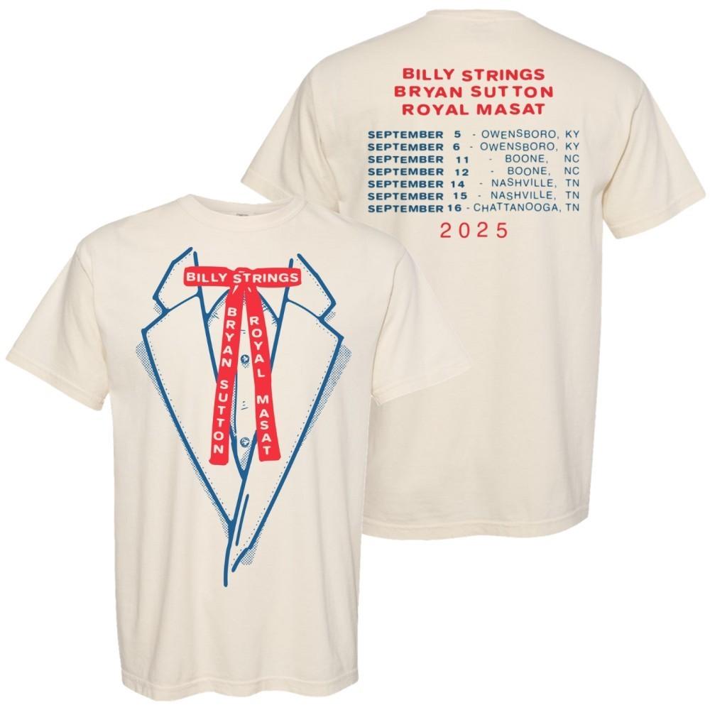 Billy Strings And Bryan Sutton With Royal Masat Suit T-Shirt XXXL
