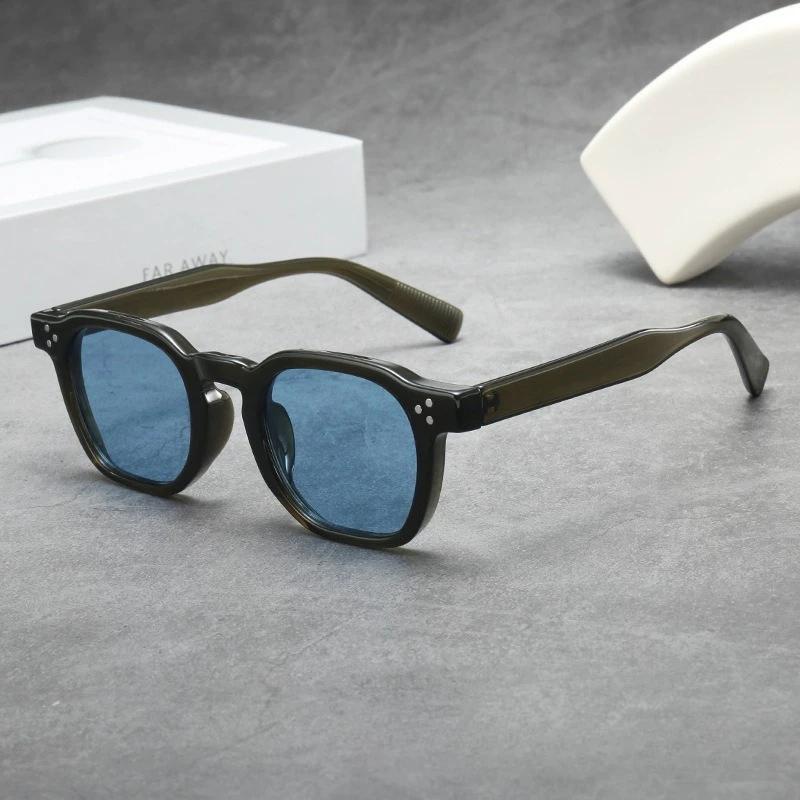 Men'S And Women'S Square Frame Sunglasses Premium Sense Uv Protection Sun Glasses Luxury Brand Designer Popular Eyeglasses